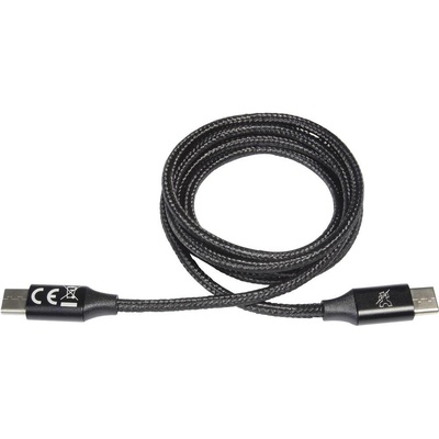 ProCar 52009000 Nabíjací USB USB 2.0 USB-C ® zástrčka 1m černý