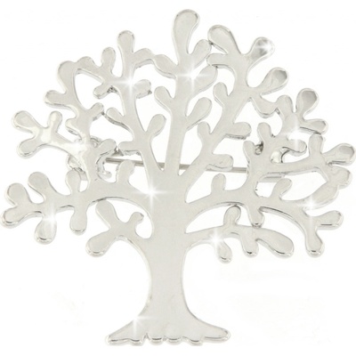 Biju brož strom stříbrná 9001505-1