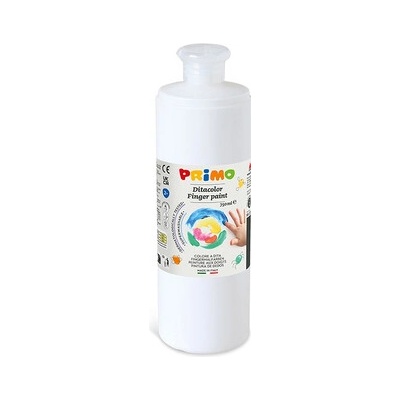 Primo prstová farba 750 ml biela