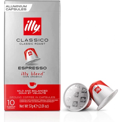 Illy Classico pre Nespresso kávové kapsule 10 ks