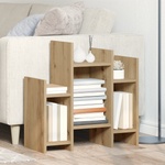vidaXL Страничен шкаф Дъб 60 x 26 x 60 см Инженерна дървесина (875132)