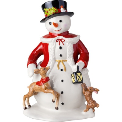 Villeroy & Boch Christmas Toys Memory dekorace Sněhulák 24x23x36 cm