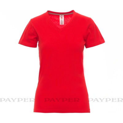 PAYPER V-NECK LADY červená