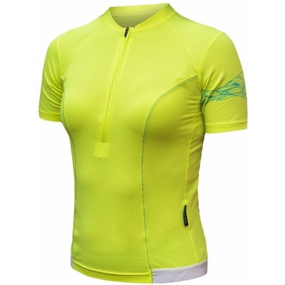 Sensor Coolmax Entry dámský kr.rukáv neon yellow