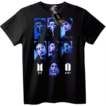 NOONEBRAND Тениска BTS ARMY - XL, Black