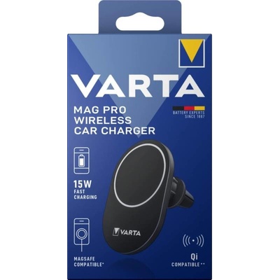 Bezdrátová nabíječka do auta MagSafe, Varta Mag Pro Wireless 57902 | Zboží Auto
