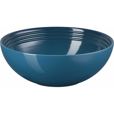 Le Creuset Miska na šalát modrozelená 24 cm