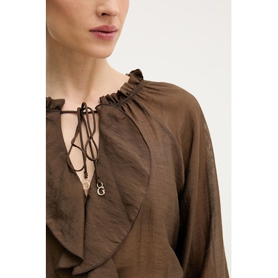 GUESS Блуза с волан женска MAELYS (W6GH28.W1844)