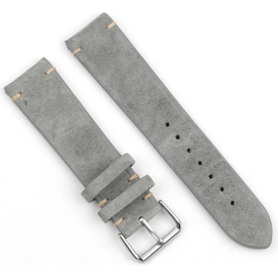 BStrap Suede Leather remienok na Xiaomi Amazfit GTS, gray SSG020C0104