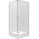 KOLO First štvorcový sprchovací kút 90 cm, posuvné dvere, číre sklo ZKDK90222003
