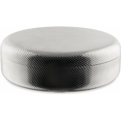 Alessi Úložný box JM01 23 cm strieborná nerezová oceľ
