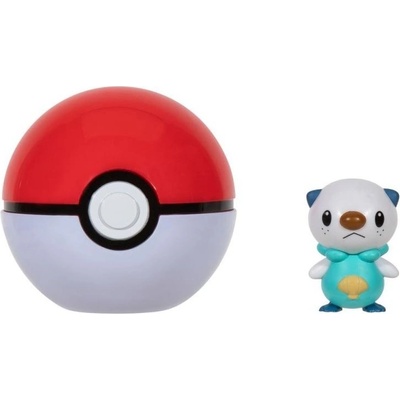 Orbico Pokémon Poké Ball Clip 'n' Go OSHAWOTT + POKÉ BALL