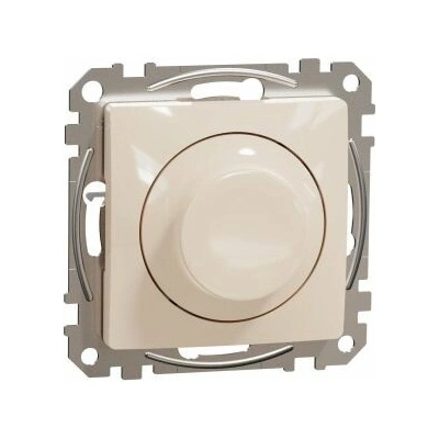 Schneider Sedna Design stmívač otočný univerzální RC 5-200W LED béžová