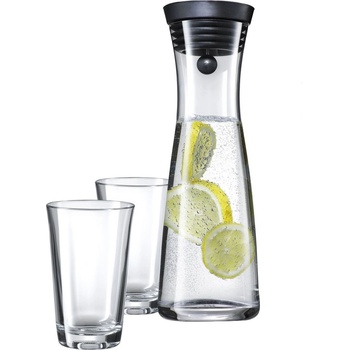 WMF Декантер за вода Basic с 2 стъклени чаши (0617709994)