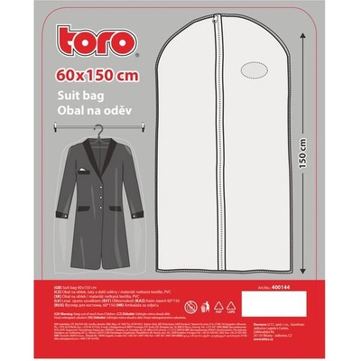 TORO OBAL NA OBLEK 150X60CM NETKANÁ TEXTÍLIE KRÉM S HNĚ