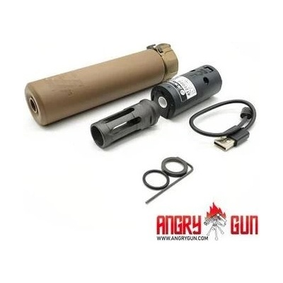 Angry Gun QD SOCOM416 s ražením 14 mm Písková