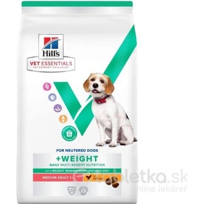 Hill’s Vet Essentials Multi Benefit Adult Weight Medium Chicken 2 kg