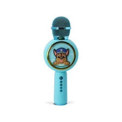 OTL Technologies Paw Patrol Chase PopSing LED tyrkysový PAW263