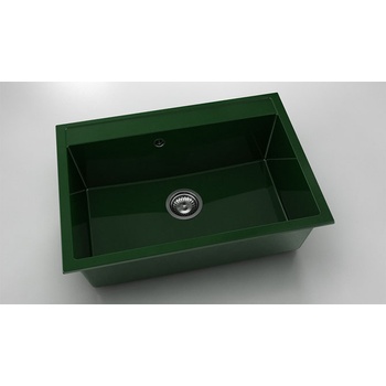 Image 1 of FAT Мивка Vanguard 231, Polymer marble, 09 Зелен гранит, с включен сифон