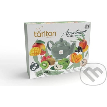 Tarlton Assortment Black & Green Tea 60 x 2 g