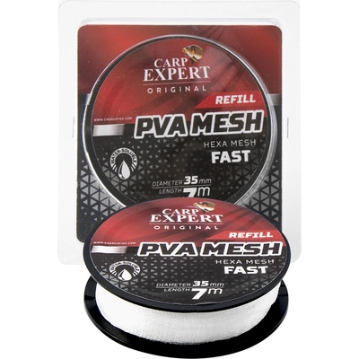 CARP EXPERT PVA náhradní Hexa Mesh Rychlý 35 mm