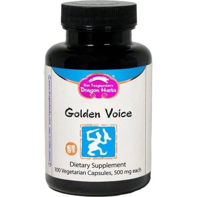 Dragon Herbs Golden Voice, 100 капсули, Dragon Herbs (002525 (252) DH)