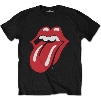 The Rolling Stones Classic Tongue Black 2XL Риза (RSTEE03MB05)