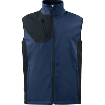 ProJob 3702 softshellvest/Мъжки работен софтшел елек - тъмносин 4xl (64370200314)