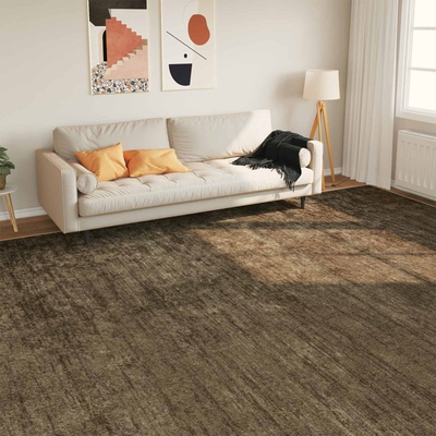 vidaXL Каса за килим MARSA Леснозелен 400 × 300 cm Полиестер и PVC (42023158)