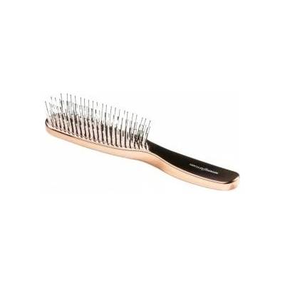 Hercules Sägemann HERCULES SAWMAN - Magic Brush Rosé Gold | High-quality scalp brush for gentle detangling without pulling. Ideal for men and women, suitable for wet and dry hair. | Color: rose gold - 126330009