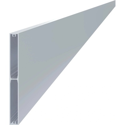 Profil na výplň 160x16x6000 mm, materiál EN AW-6060 T66, přírodní hliník bez povrchové úpravy, cena za KUS