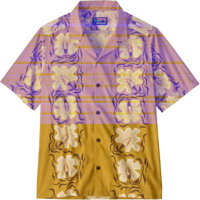 Patagonia Мъжка риза с копчета Patagonia Tidal Threads Camp Shirt - Future Flowers: Honey Gold - размер XXL (033-2442-0515)