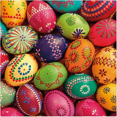TaT Obrúsky Eastern Wax Eggs 33x33cm