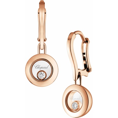 Chopard Happy Diamonds zlaté náušnice 83A017-5301