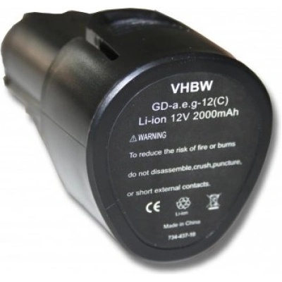 VHBW Батерия за AEG L1215 / L1215R, 12 V, 2.0 Ah (800105718)