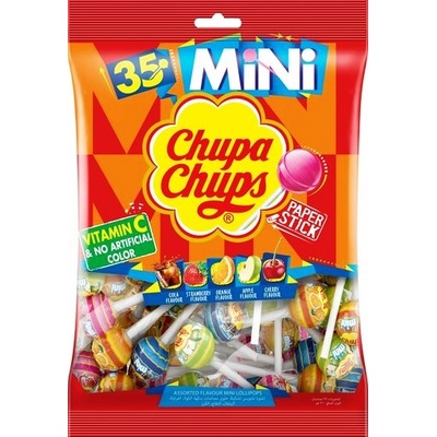 Chupa Chups близалки мини Best of торбичка 210гр