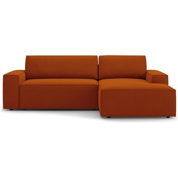 Micadoni Сгъваем ъглов диван в тухлен цвят (десен ъгъл) Jodie - Micadoni Home (MIC_RCF_78_F1_JODIE7)