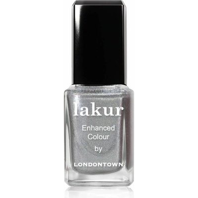 LONDONTOWN lakur Nice and Icy lak na nehty holografická platina 12 ml