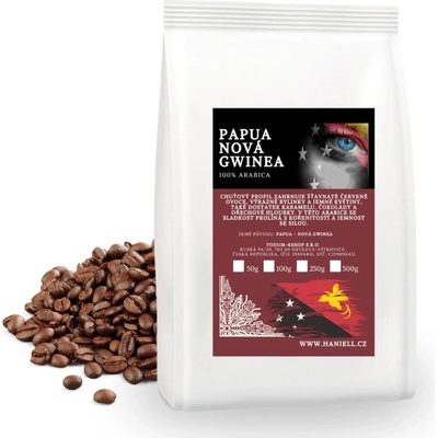 Herbi Papua Nová Guinea – arabica Highlands čokoláda & karamel 250 g