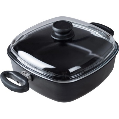 AMT Gastroguss Indukčný titánový pekáč 28 x 28 x 9 cm / 6.5 l s pokrievkou