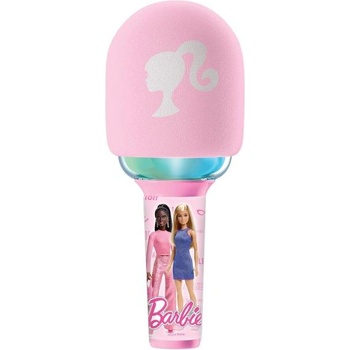 Lexibook Светещ безжичен караоке микрофон Barbie