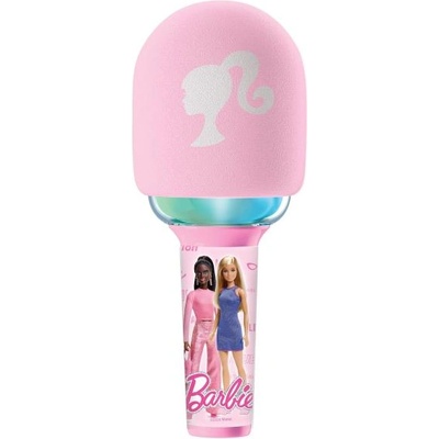 Lexibook Светещ безжичен караоке микрофон Barbie