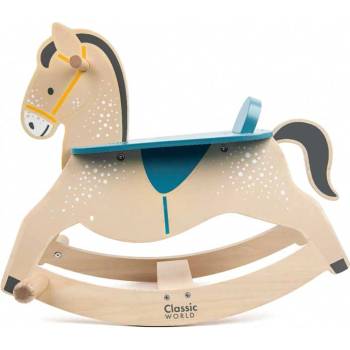 Classic World Дървено люлеещо се конче за деца (cw10517)