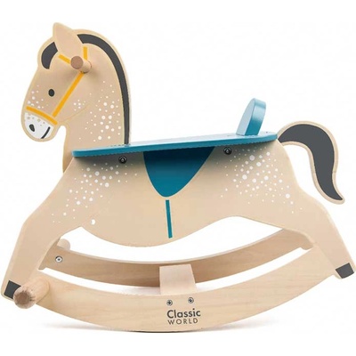 Classic World Дървено люлеещо се конче за деца (cw10517)