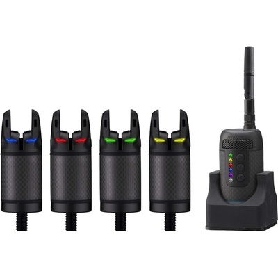 Prologic sada hlásičů K3 Bitte Alarm Set 4+1 zelená žlutá červená modrá