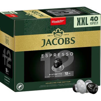Douwe Egberts Jacobs Espresso Ristretto интензитет 12 за Nespresso 40 бр