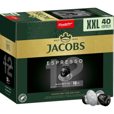 Douwe Egberts Jacobs Espresso Ristretto интензитет 12 за Nespresso 40 бр