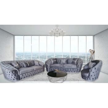 Image 1 of Мебелна фабрика НОВ ДОМ - гр. Ямбол Холoва гарнитура Алезио (8054518)