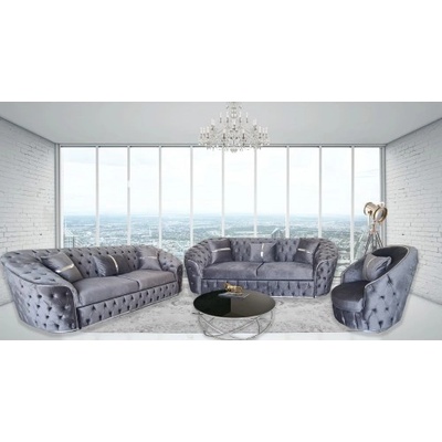 Мебелна фабрика НОВ ДОМ - гр. Ямбол Холoва гарнитура Алезио (8054518)