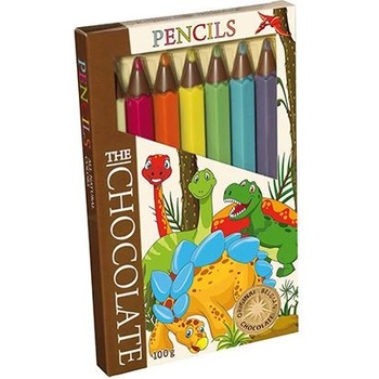 The Chocolate Chocolate pencils динозаври